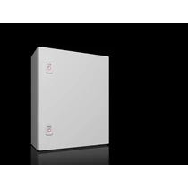 Szekrény fali teli ajtós acél szerelőlappal 500mmx 400mmx 210mm IP66 AX 1045.000 Rittal