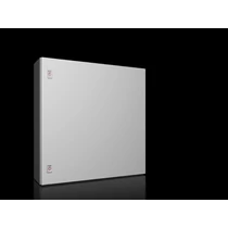 Szekrény fali teli ajtós acél szerelőlappal 760mmx 760mmx 210mm IP66 AX 1077.000 Rittal