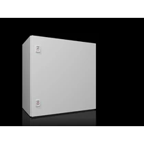 Szekrény fali teli ajtós acél szerelőlappal 600mmx 600mmx 350mm IP66 AX 1360.000 Rittal