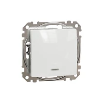 SednaÚj 102 2P kapcsoló betét adapterrel fehér süllyesztett csavaros IP20 Schneider