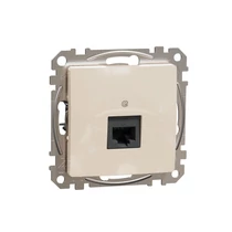 SednaÚj adatcsatlakozó dugalj UTP RJ45 8(8) Cat6A(IEC) falonkívüli süllyesztett bézs Schneider