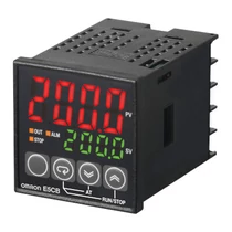 Hőmérsékletszabályozó előlapba hőelem/1SSR 48x48mm 1csatorna 100-240V E5CB-Q1TC AC100-240AC OMRON