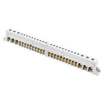 PE/N sín kiselosztóba 2P 125A 12M 2x(3x25mm2 + 10x10mm2) GEWISS