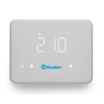 Okos szobatermosztát WiFi 4x1,5V AA-elemes digitális 0-50°C 5A 250V heti-program BLISS 1C FINDER