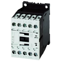 Kontaktor (mágneskapcsoló) 3kW/400VAC-3 3-Z 24VDC 1-ny csavaros 22A/AC-1/400V DILM7-01 EATON