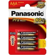 Mikro elem AAA MN2400 1,5V Panasonic Pro Power alkáli B4