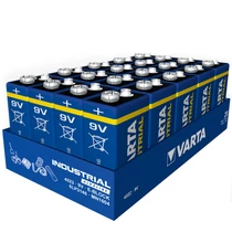 9V elem Varta Industrial Ipari alkáli BULK20