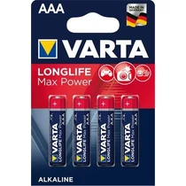 Mikro elem AAA MN2400 1,5V Varta Longlife Max alkáli B4