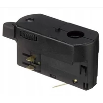 Multi adapter világítási sínhez 6A 1F lámpatest csatlakozóadapter 3x 1mm2 fekete GA69-2 LIVAL