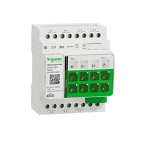 KNX redőny és kapcsolóaktor master (8RO) kalapsínre 4x 16A AC 4M-DIN SpaceLogic Schneider