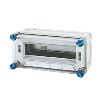 Kismegszakítós szekrény 12modul IP65 1-kalapsín 12-modulhely 150mm 300mm 170mm x Mi 1112-U Hensel