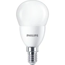 LED lámpa P48 gömb 7W- 60W E14 806lm 840 220-240V AC 15000h 4000K CorePro LEDluster Philips