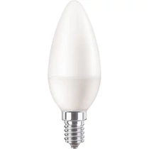 LED lámpa B38 gyertya 7W- 60W E14 806lm 840 220-240V AC 15000h 4000K CorePro LEDcandle Philips