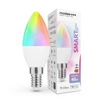 Okos LED lámpa B38 (Tuya Wi-Fi) gyertya 4,9W- E14 470lm DIM 220-240V AC 15000h 180° Modee