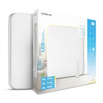 LED fali/mennyezeti lámpatest távirányítóval design DIM falonkívüli 2x 48W 170-265V A-C203 Modee