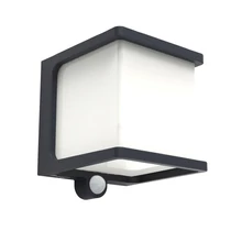 LED kültéri fali lámpatest 10m-PIR-érzékelő szolár 1,5Ah/Li-Ion-akku falonkívüli 1x DOBLO LUTEC