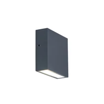 LED homlokzatvilágító le falonkívüli 1x 9,5W 220-240V AC 750lm 4000K IP54 GEMINI XF LUTEC