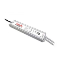 LED trafó 150W 24V fém tokozás-ház IP67 Scharfer