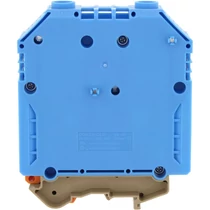Átvezető sorkapocs 1-szintes 309A 50-150mm2/érvéghüvely kék csavaros/ RK 150 BU CONTA-CLIP