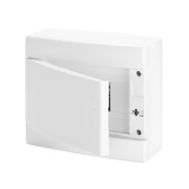 Kiselo. 40CD IP40 FK teli fehér ajtó 8M PE/N (GW40408B) sínnel GW40063BS AKC.