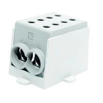 Fővezetéki leágazókapocs 250/250A Cu/Al csavaros szürke 4x70mm2 1-pólus HLAK 70-1/2 Pollmann