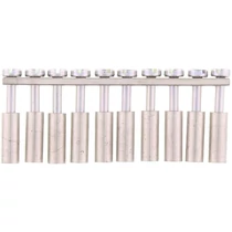 Keresztösszekötő 10-pólusú szigeteletlen 27A 6mm-mod.táv 4mm2 sorkapocshoz (RK2,5-4) Q 10 CONTA-CLIP