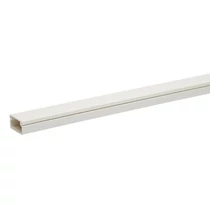 Vezetékcsatorna műanyag 10mm x 20mm 2000mm x fényesfehér kezeletlen halogénmentes Ultra Schneider