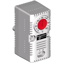 Termosztát sorolható fűtés 0-60°C 10A 250V nyitó ClimaSys CC Schneider