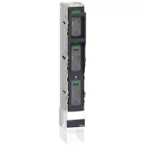 Biztosítós szakaszolókapcsoló sínre függőleges 3-pólus NH3 630A 120kA 800V ISFL630 Schneider