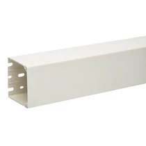 Vezetékcsatorna műanyag 60mm x 60mm 2000mm x fényesfehér kezeletlen halogénmentes Ultra Schneider