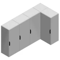 Összekötőkészlet standard 340mm-sz 65mm-ma 365mm-mé acél Spacial SF Schneider