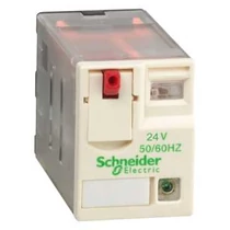 Miniatűr relé 6A 4v 24V50Hz monostabil IP20 LED Zelio RXM Schneider