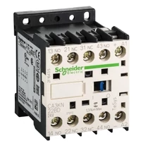 Segédkontaktor (s.kapcsoló) 10A/400V 2-z 2-ny 24VDC kalapsín/csavaros TeSys CA3-KN Schneider