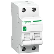Kismegszakító 2P 16A C-jelleg 230V AC 4.5kA/60898 Resi9 F Schneider