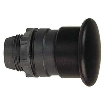 Gomba nyomófej d22 40mm fekete/fehér visszaugró Harmony XB5 Schneider