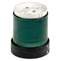 Jelzőoszlop-világítómodul folyamatos zöld 24-250V/AC50Hz 24-250V/DC IP65 Harmony XVB-C Schneider