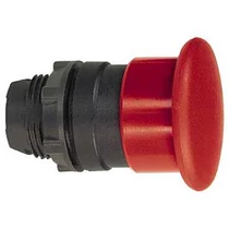 Gomba nyomófej d22 40mm piros/zöld visszaugró Harmony XB5 Schneider