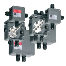 Rb kötődoboz 8P 6,3A/750VAC 6mm2 Ex e 115mm-sz 115mm-ma 64mm-mé IP66 műanyag 8118/121-805 R.STAHL
