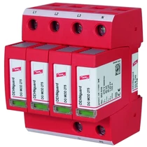 Túlfeszültség-korlátozó DEHNguard C T2 TN-S 230V/AC 40kA 4M DG M TNS 275 FM DEHN+SÖHNE