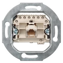 Delta RJ45 RJ45 Cat3 UAE/IAE (ISDN) betét címketartó nélkül 5TG SIEMENS