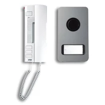 Kaputelefon készlet audio 4+n 1kaputábla 1lakástelefon Mikra/Utopia URMET