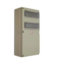 Üres szekrény 2x12modul kalapsínnel műanyag 600mmx 300mmx 170mm PVT 3060 ÁK 2x12 Csatári Plast