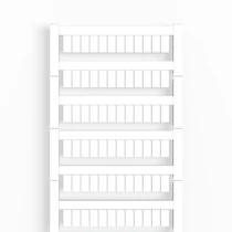 Sorkapocsjelölő lap feliratozható 10x5mm fehér WS 10/5 MC NE WS Weidmüller
