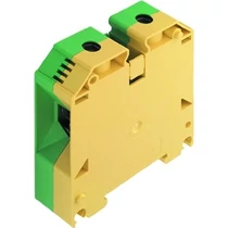Földelő sorkapocs 1-szintes 16-70mm2 zöld/sárga TS35 csavaros WPE 70N/35 Weidmüller