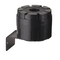 Sziréna 24V DC 0.1A 105dB fekete-ház műanyag IP54 WERMA