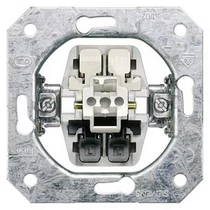 Delta 107 keresztkapcsoló betét süllyesztett rugós IP20 cserélhető LED-jelzőfény 1- 5TA SIEMENS