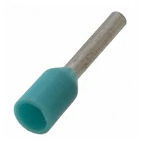 Érvéghüvely DIN-VDE szigetelt normál 0.34mm2 8mm türkizkék TRACON