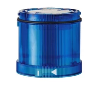 Jelzőoszlop-világítómodul B15d folyamatos kék 12-230V/AC50Hz 12-230V/DC IP65 KombiSIGN 71 WERMA