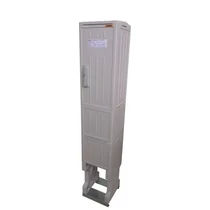 Üres mérőszekrény lábazattal JB-F26x88/25 lábazattal PVT-K-L 26x88/25 Csatári Plast