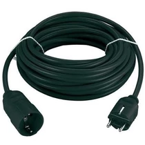 Flexo csapófedeles H05RR-F 3x 1.5mm2 25m SCHUKO-dugó egyenes- SCHUKO-lengő anya LECTRA